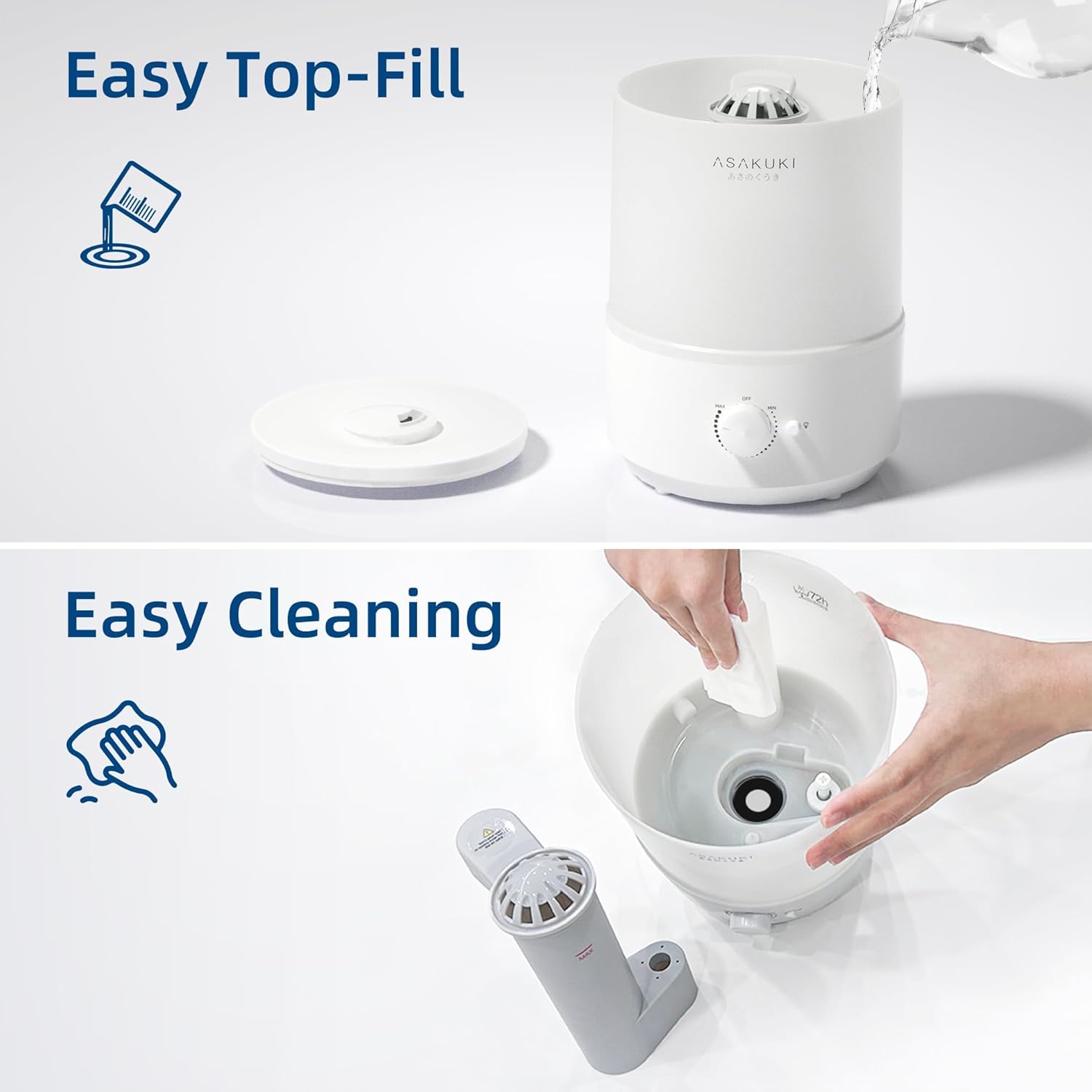 Humidifier with oil diffusers (3L)