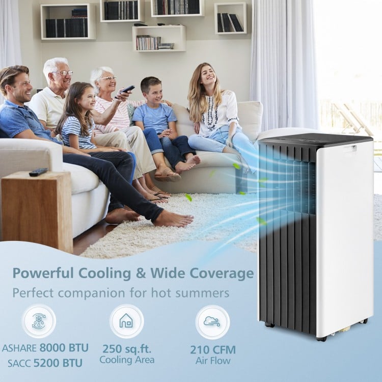 Portable Air Conditioner with Humidifier