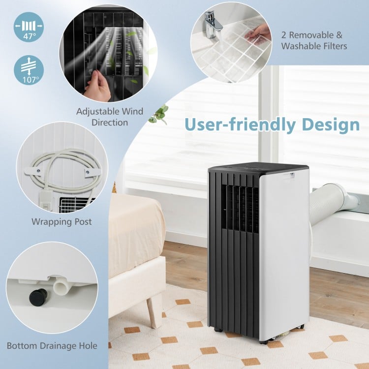 Portable Air Conditioner with Humidifier